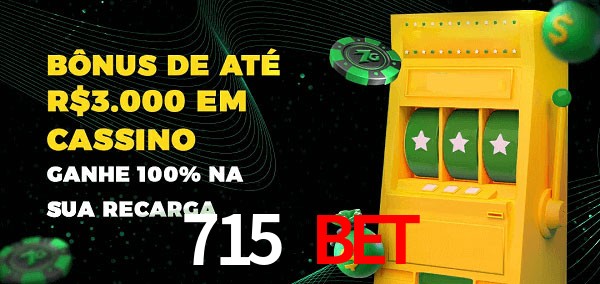 715 bet melhor bônus de depósito